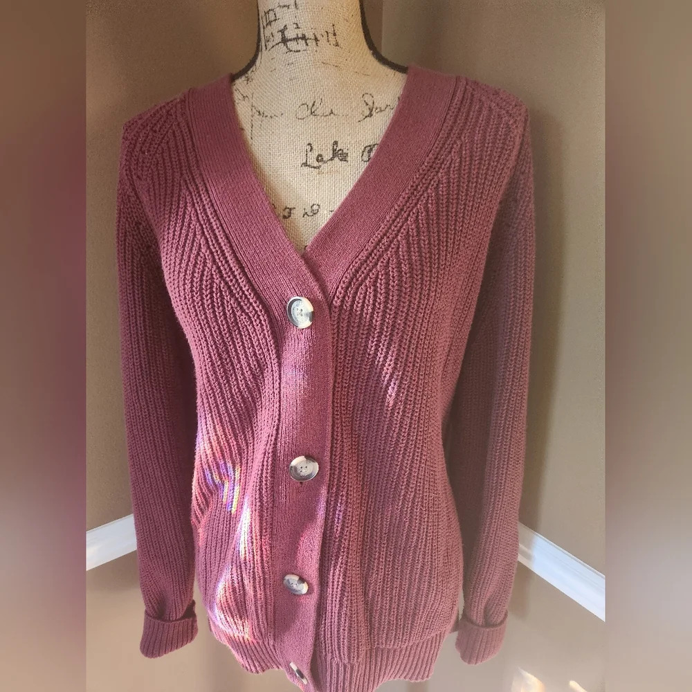 Women's Maroon XL GAP‎ Fall Sweater